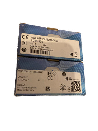 SICK WSE26P-24162100A00 Einweg-Lichtschranke (Sender & Empfänger) – NEU & OVP2