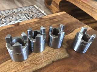 4x KTR ROTEX 19 Kupplungsnabe Stahl 020195102400 | Bohrung Ø 24mm H7 Nut4