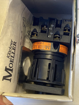 Eaton Moeller T0-2-8293 Nockenschalter Hauptschalter 4-polig – NEU Sonstige3