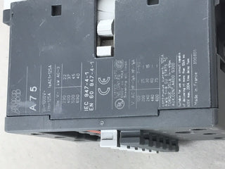ABB A75-30 Contactor 220-230V 50Hz / 230-240V 60Hz5