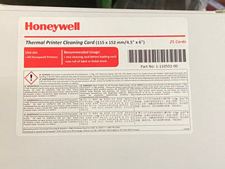 Honeywell (Intermec) Reinigungskarten-Set 1-110501-00 – 25 Stück (NEU & OVP)0
