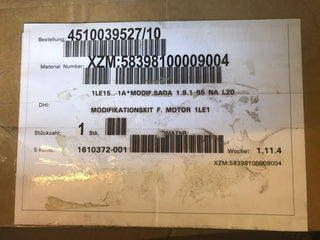 Siemens XZM:58398112009004 | B5 Flansch Modifikations-Kit | NEU & OVP7