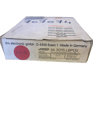 IFM IIA3015-LBPOG SENSOR0
