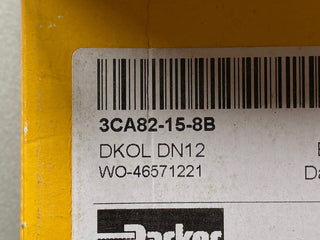 5x Parker Push-Lok® Armatur 3CA82-15-8B DKOL 15L (M22x1,5) x 1/2" Schlauch NEU0