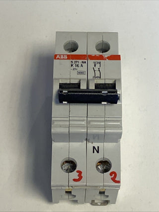 ABB S271-NA K16A Leistungsschutzschalter Circuit Breaker0