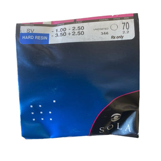 53x Sola Einstärkengläser Hard Resin Rohgläser Brillengläser -1.00 bis -3.50 Neu2