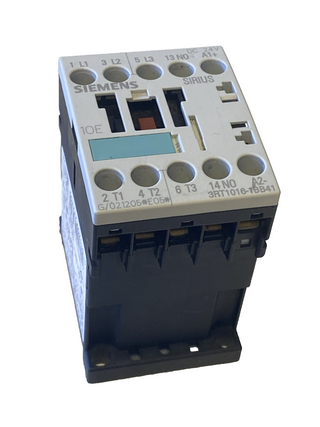 Siemens SIRIUS Leistungsschütz 3RT1016-1BB41 | S00 4kW 24V DC | Top Zustand1