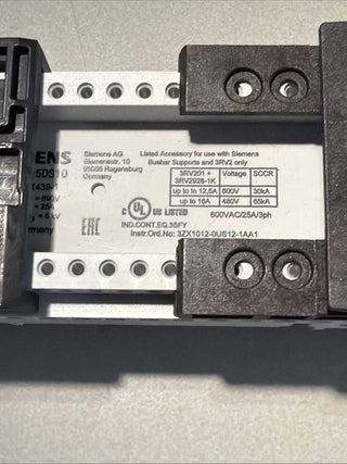 Siemens SENTRON Geräteadapter 8US1251-5DS10 | 25A | für 60mm Sammelschiene1