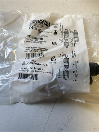 Phoenix Contact SACC-M12MS-4PL M (1424657) M12-Stecker – NEU & OVP