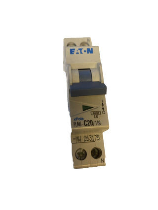 EATON / 263175 / PLN6-C20/1N-MW / LS-Schalter, 20A, 1+N-p, C-Char1