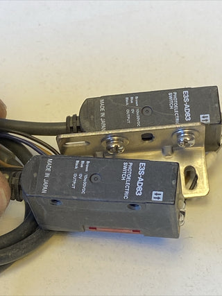 2x OMRON E3S-AD83 Fotoelektrisch Sensor8