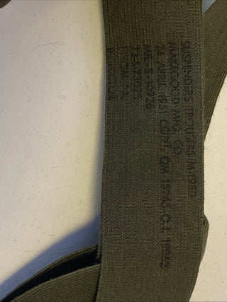 Us Army M1950 Hosenträger von denn 1950 er siehe Bilder14