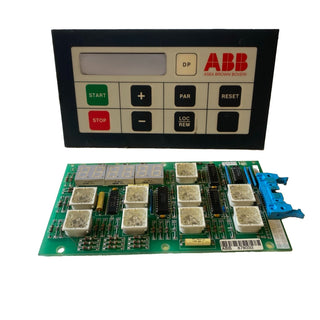 ABB Strömberg SAFT 151 CPD Control Display Board 57431849 PP6145 Platine Gebrauc