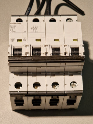 Siemens Leitungsschutzschalter Typ 5SY66 MCB C6.#120