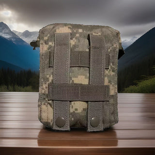 MOLLE Pouch ACU Digital Camouflage Erste Hilfe Tasche leer geb2