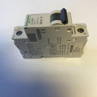 Multi 9 OEM LS-Schalter C60H-DC 1-polig 40A C-Char. 250V-DC UL10771