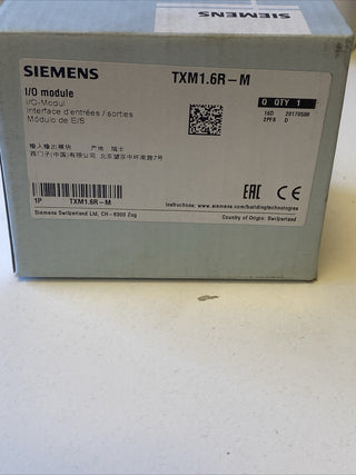 Siemens Desigo TXM1.6R-M Relaismodul – NEU & OVP2