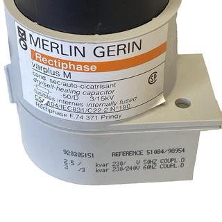 Merlin Gerin Varplus M Kondensator 2,5 kvar / 230V-240V – TN: 920305151
