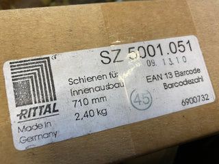 15x Rittal SZ 5001.051 Schiene für Innenausbau – 710mm – Neu (Sonstige)0
