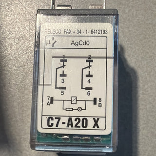 8X Comat Releco C7-A20X Relais 8 Pin 48V AC Teilenr. C7-A20X-3