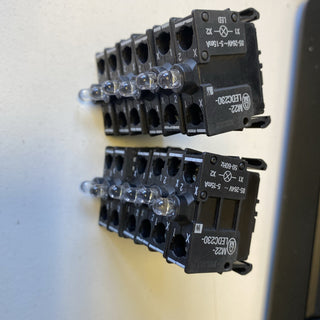 12x Eaton M22-LEDC-W LED-Element Weiß 30 V DC/AC0