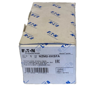 EATON Electric NZM2-XKSFA Anschlussabdeckung 3-polig, ausbrechbar, NEU OVP1