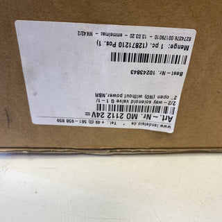 Magnetventil MO 2112 24V – 2/2-Wege G 1 1/2" NO – Neu (Sonstige)1