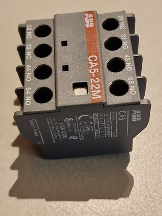 ABB CA5-22M Hilfskontaktblock 1SBN010040R1122 Hilfsschalterblock 2S/2Ö Gebraucht1