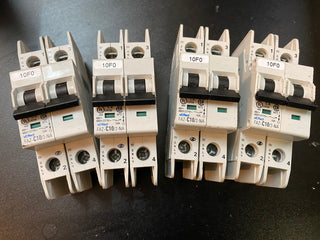 4x Eaton 278756 Leitungsschutzschalter FAZ-C10/2 | 2-polig 10A Charakteristik C2