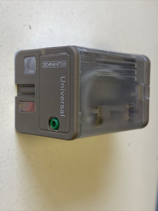 Kuhnke UF3-24VDC NF Steckrelais | Universalrelais 3 Wechsler 10A | NEU & OVP3