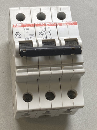 ABB S263 B10 Leitungsschutzschalter 3-polig 10A Sicherung – Gebraucht2