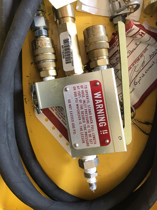 6685-00-124-4336 Gebrauchte Reifen-Inflator-Montage 2 Messgeräte Milton M85352/14
