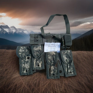 US-MILITÄR MOLLE II PISTOLENMANN TASCHENSET, ACU CAMO NEU IN DER TASCHE0