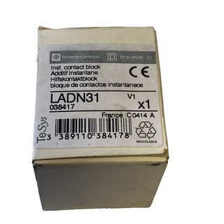 Telemecanique LADN31 Hilfsschalterblock – TeSys – 3S + 1Ö – NEU & OVP0