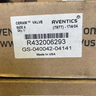 AVENTICS R432006293 – 5/3-Wegeventil Serie CERAM™ (Größe 4)0