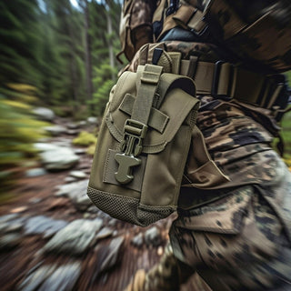 Us Army USGI Khaki MOLLE Mesh Kantinentasche0