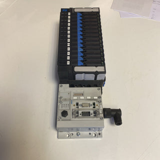 Festo CPX Ventilinsel-Baugruppe: CPX-GE-EV-S + CPX-GP-CPA-14 + 13x CPA14-EV11