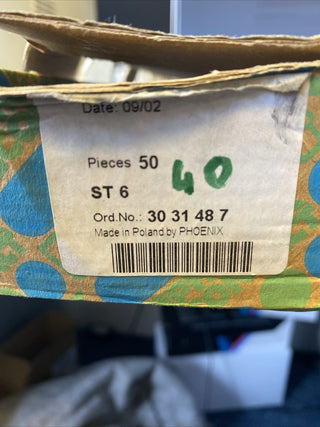 40x Phoenix Contact ST 6 3031487 Durchgangsklemme0