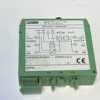 Phoenix-Contact MCR-R/I-4-V-DC Widerstandsschalter 2769653 1...10V 4...20mA0