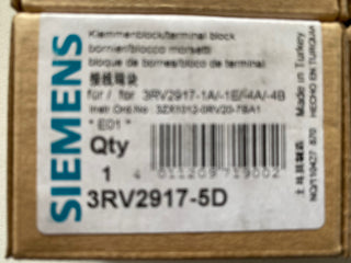 3RV2917-5D Reihenklemme, 6mm2, 3-phasig, Sammelschienen der Produktreihe 3RV29170
