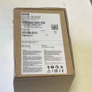 Siemens 3SU1801-0NB00-2AC2 Not-Aus Schalter IP69K Gehäuse E-Stop0
