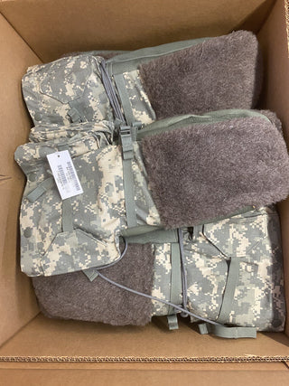Vintage US Army Militär extrem kaltes Wetter Handschuhe Set Größe Medium mit Fut13