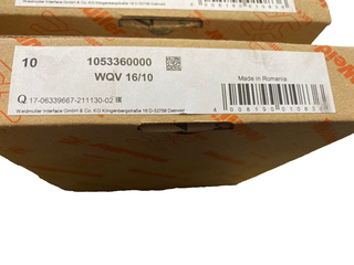 10x Weidmüller WQV 16/10 Querverbinder 10-polig 1053360000 - NEU & OVP (1 VPE)0