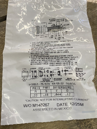 Kings Electronics TNC-Stecker M39012/26-0101 (KA-59-22) – NEU2