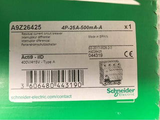 Schneider Electric Acti9 iID FI-Schutzschalter – A9Z26425 (NEU & OVP)0