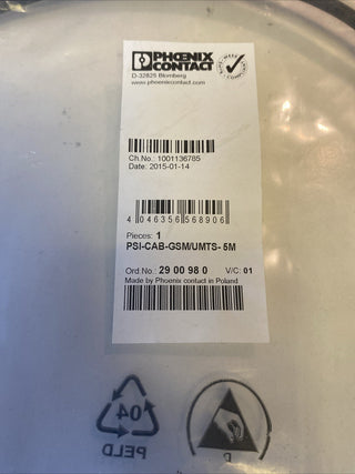 Phoenix Contact 2900980 PSI-CAB-GSM/UMTS- 5M SPS-Kabel1