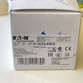 Eaton P1-32/EA/SVB/N Hauptschalter / NOT-AUS – NEU & OVP0