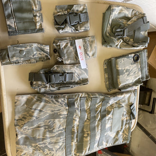 6x US Army GCS Pouches Taschen Set Molle Weste Koppel Tragesystem Selten NEU5