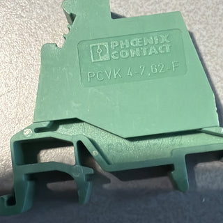 55x Phoenix Contact PCVK 4-7,62-F 1850000 Flanschdeckel Reihenklemme NEU o.OVP0