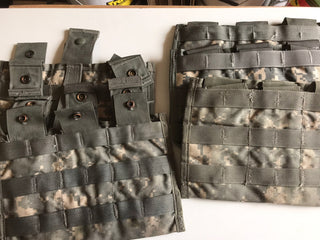 5 Stück Magazintasche dreifach MOLLE Modular  Patronen Tasche Munitionstaschen7